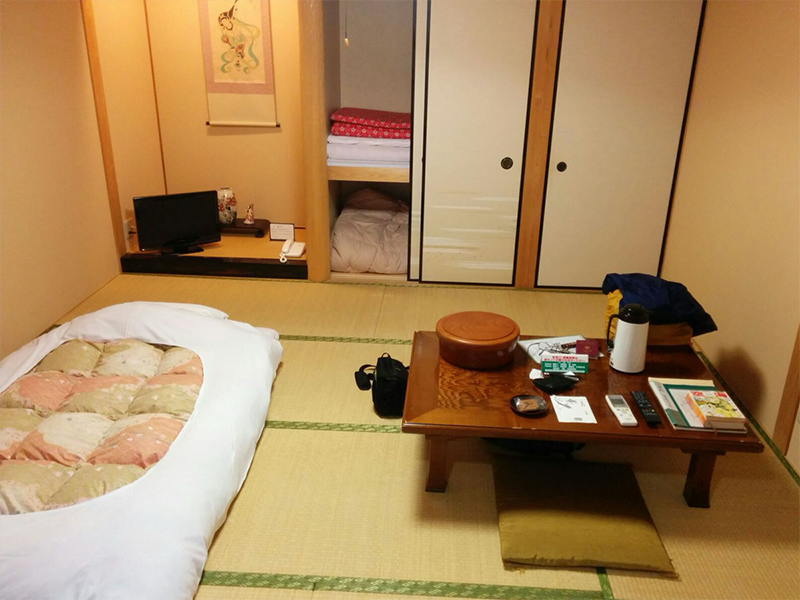 Übernachtung im Tempel