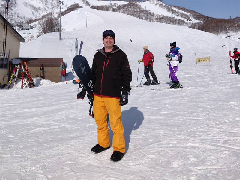 Snowboardtage in tiefem Pulverschnee