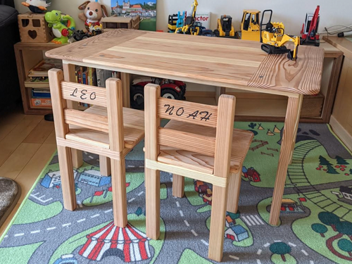 Kinder-Tisch & Stuhl-Set